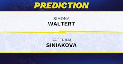 Simona Waltert vs. Katerina Siniakova prediction, odds, picks for French Open 2026