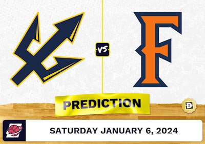 UC San Diego vs. Cal State Fullerton Prediction, Odds, College Basketball Picks  [1/6/2024]