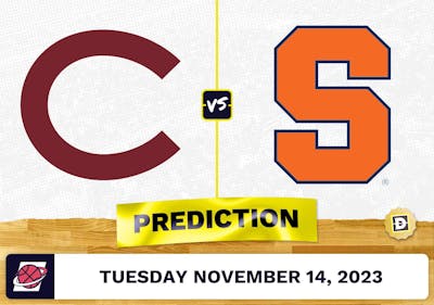 Colgate vs. Syracuse Basketball Prediction - November 14, 2023