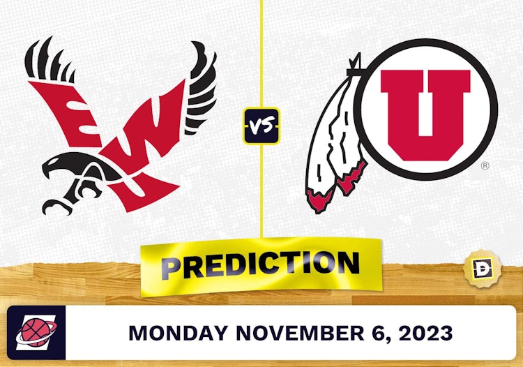 Eastern Washington vs. Utah Basketball Prediction - November 6, 2023