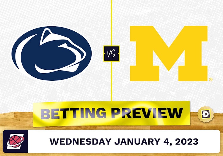 Penn State vs. Michigan CBB Prediction and Odds - Jan 4, 2023