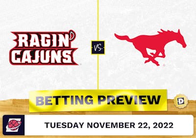 Louisiana-Lafayette vs. SMU CBB Prediction and Odds - Nov 22, 2022