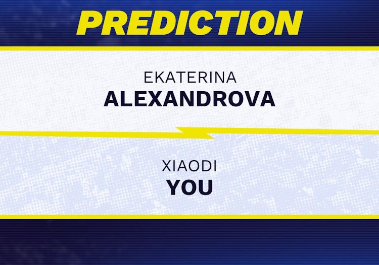Ekaterina Alexandrova vs Xiaodi You Tennis Prediction.