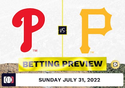 Phillies vs. Pirates Prediction and Odds - Jul 31, 2022