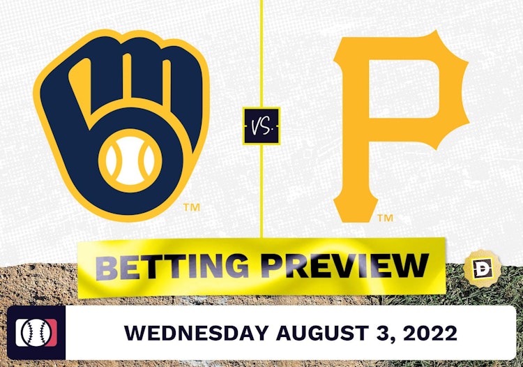 Brewers vs. Pirates Prediction and Odds - Aug 3, 2022