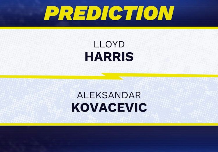 Lloyd Harris takes on Aleksandar Kovacevic in ATP Chengdu action.