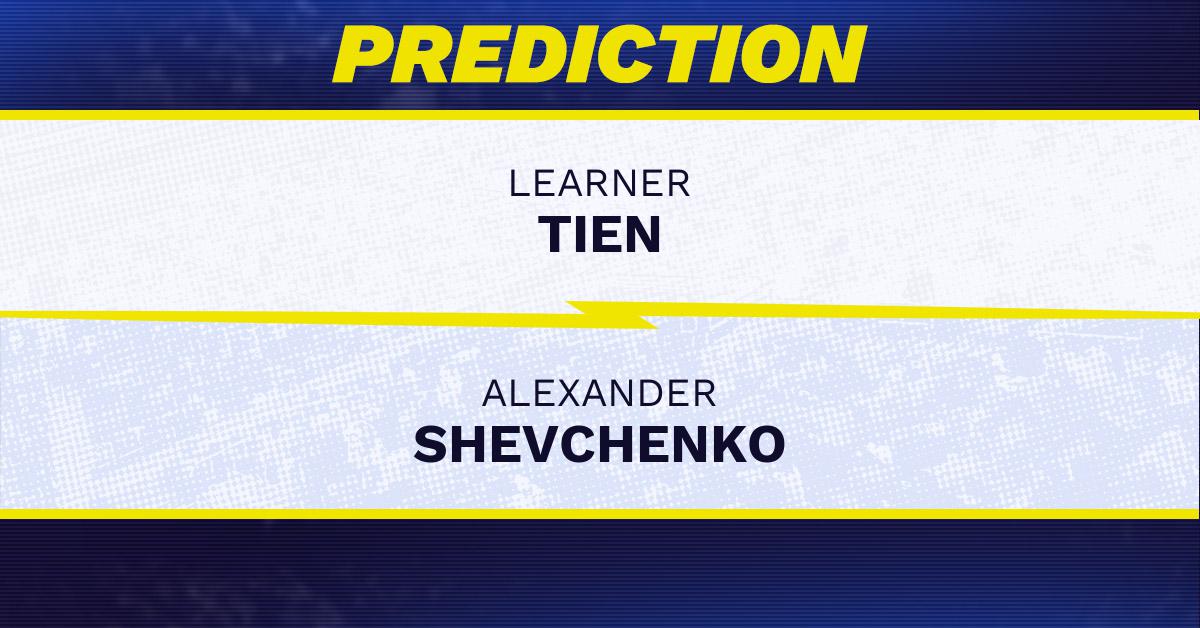 Learner Tien vs. Alexander Shevchenko prediction, odds, picks for 2026 Australian Open