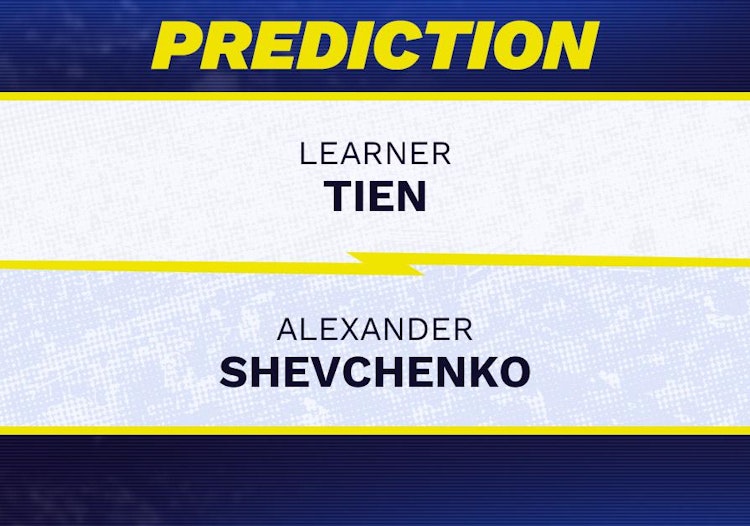 Learner Tien vs Alexander Shevchenko Tennis Prediction.