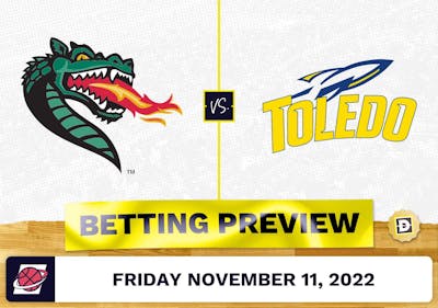 UAB vs. Toledo CBB Prediction and Odds - Nov 11, 2022