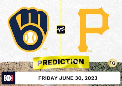 Brewers vs. Pirates Prediction for MLB Friday [6/30/2023]