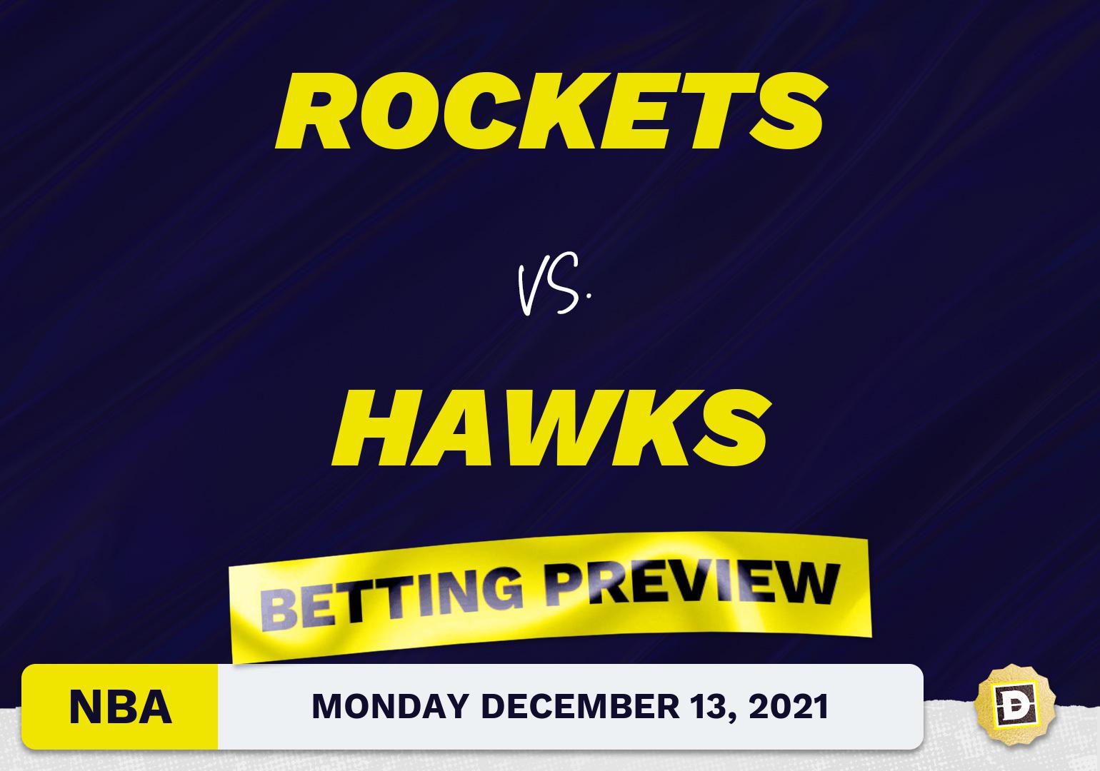 Rockets vs. Hawks Predictions and Odds - Dec 13, 2021