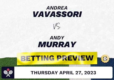 Andrea Vavassori vs. Andy Murray Predictions - Apr 27, 2023