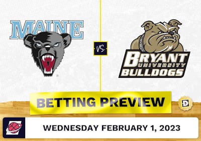 Maine vs. Bryant University CBB Prediction and Odds - Feb 1, 2023