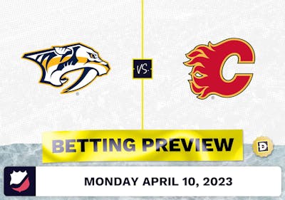 Predators vs. Flames Prediction and Odds - Apr 10, 2023