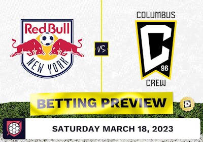 NY Red Bulls vs. Columbus Crew Prediction - Mar 18, 2023