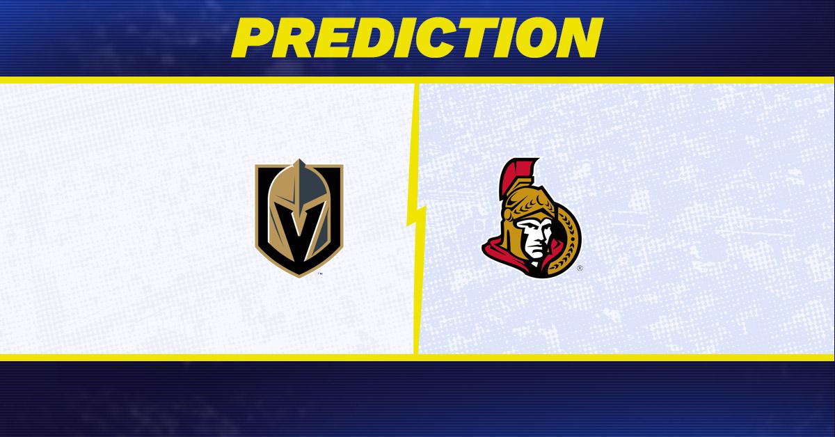 Golden Knights vs. Senators prediction: Vegas favored to win Sunday's NHL matchup [1/25/2026]