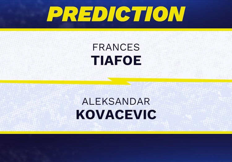 Frances Tiafoe vs Aleksandar Kovacevic Tennis Prediction.
