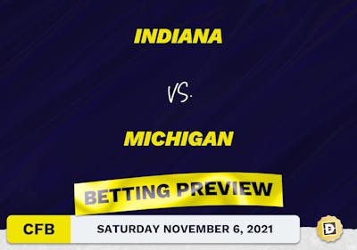 Indiana vs. Michigan CFB Predictions and Odds - Nov 6, 2021