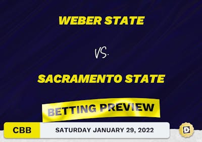 Weber State vs. Sacramento State CBB Predictions and Odds - Jan 29, 2022