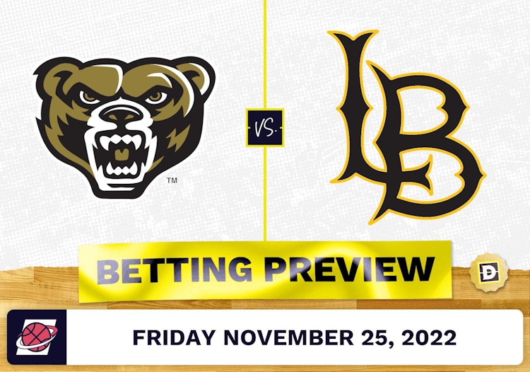 Oakland vs. Long Beach State CBB Prediction and Odds - Nov 25, 2022