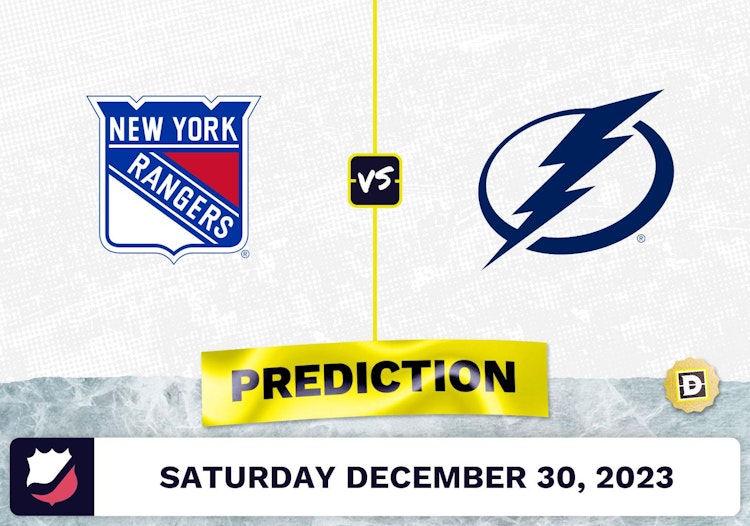 NY Rangers vs. Tampa Bay Lightning Prediction, Odds, NHL Picks  [12/30/2023]