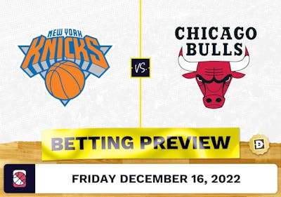 Knicks vs. Bulls Prediction and Odds - Dec 16, 2022