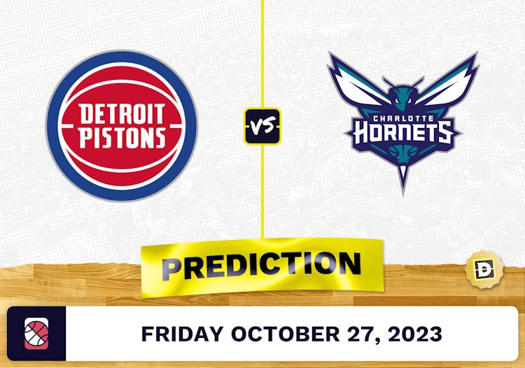 Pistons vs. Hornets Prediction and Odds - October 27, 2023