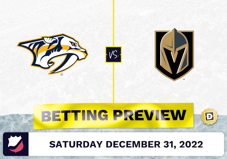 Predators vs. Golden Knights Prediction and Odds - Dec 31, 2022