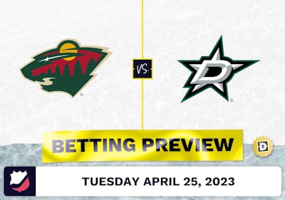 Wild vs. Stars Prediction and Odds - Apr 25, 2023