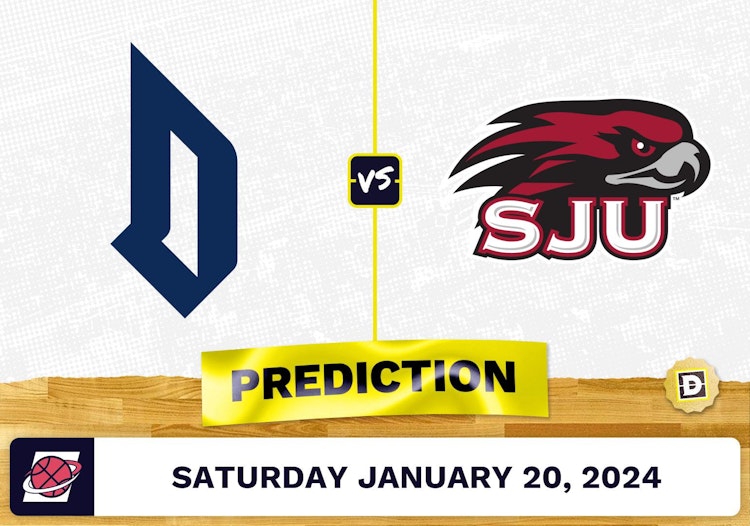 Duquesne vs. Saint Joseph's (PA) Prediction, Odds, College Basketball Picks [1/20/2024]