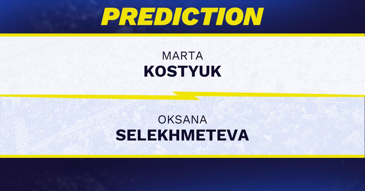 Marta Kostyuk vs. Oksana Selekhmeteva prediction, odds, picks for French Open 2026