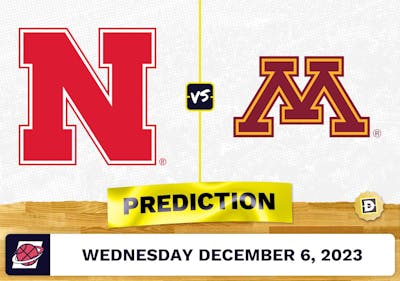 Nebraska vs. Minnesota Basketball Prediction - December 6, 2023