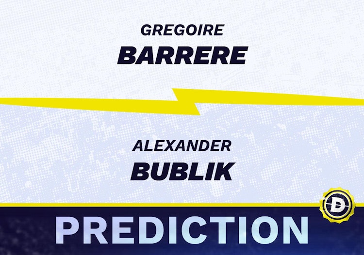 Gregoire Barrere vs. Alexander Bublik Prediction, Odds, Picks for French Open 2024