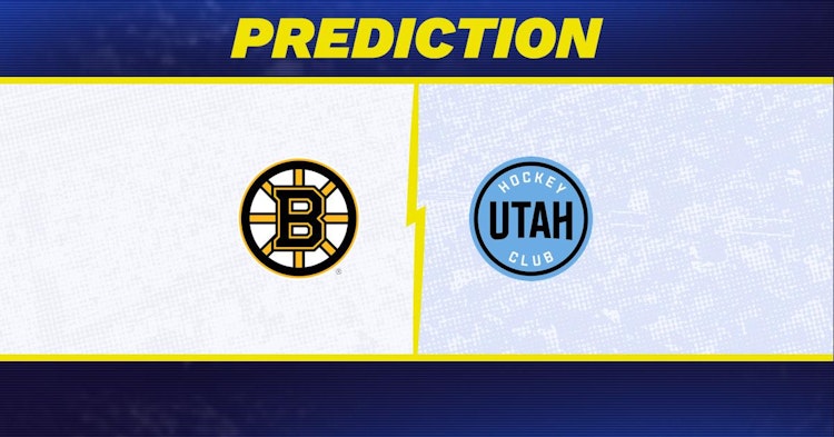 Boston Bruins-Utah Hockey Club Predictions and Game Preview.