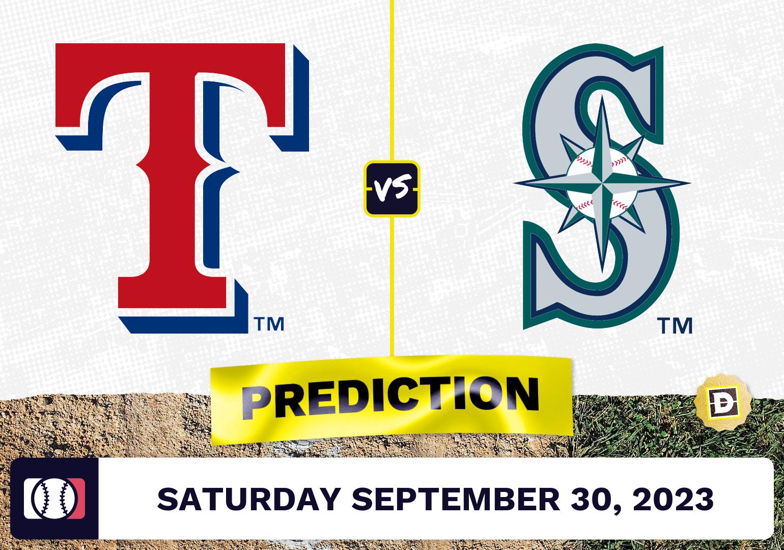 Rangers vs. Mariners Game 2 Prediction for MLB Saturday [9/30/2023]