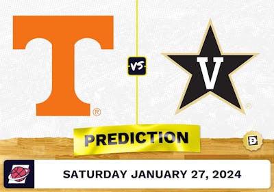 Tennessee vs. Vanderbilt Prediction, Odds, College Basketball Picks [1/27/2024]