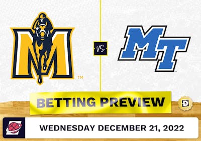 Murray State vs. Middle Tennessee CBB Prediction and Odds - Dec 21, 2022