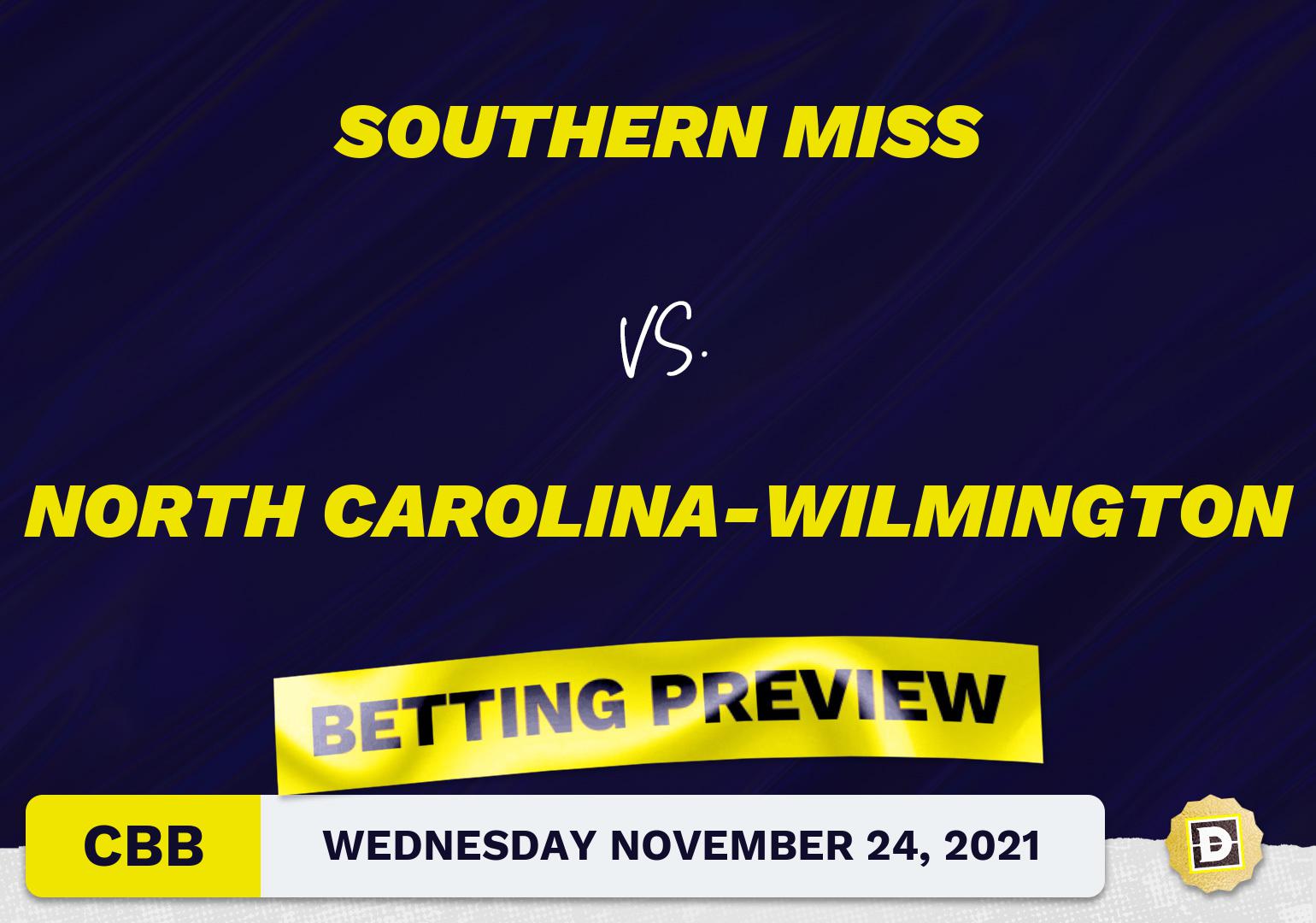 Southern Miss vs. North Carolina-Wilmington CBB Predictions and Odds - Nov 24, 2021