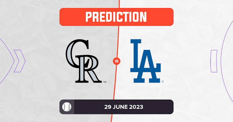 Dodgers vs. Rockies Prediction: Expert Picks, Odds, Stats & Best Bets -  Thursday, June 29, 2023 - Bleacher Nation