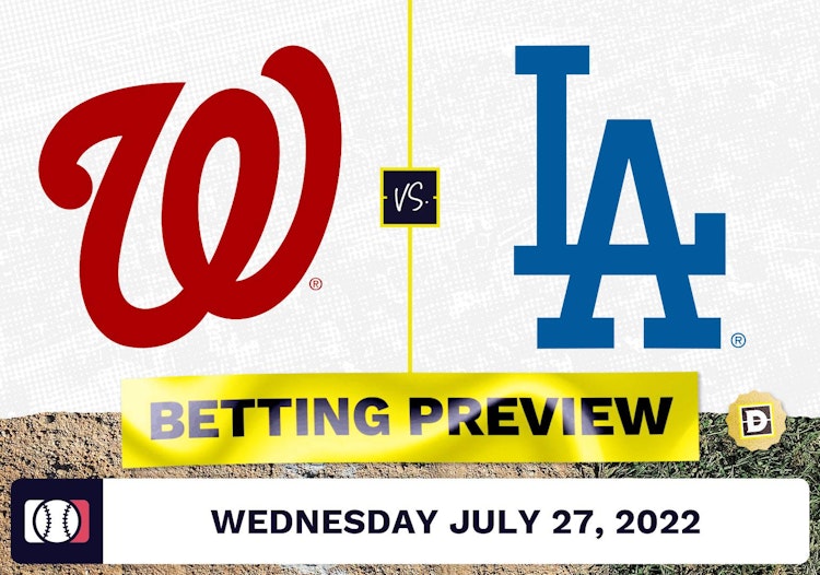 Nationals vs. Dodgers Prediction and Odds - Jul 27, 2022