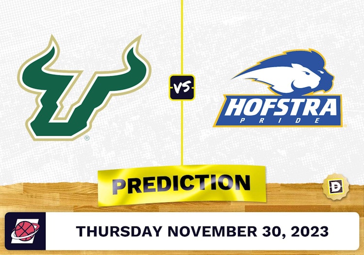 South Florida vs. Hofstra Basketball Prediction - November 30, 2023