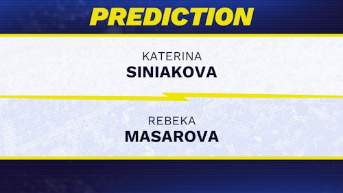 Katerina Siniakova vs. Rebeka Masarova prediction, odds, picks for German Open 2026