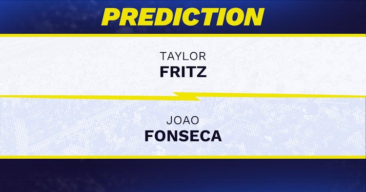 Taylor Fritz vs Joao Fonseca Tennis Prediction.