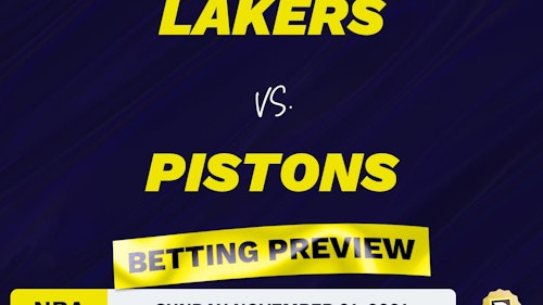 Lakers vs. Pistons Predictions and Odds - Nov 21, 2021
