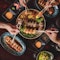 Dharmatic food & specialties in Seafood and Steak House