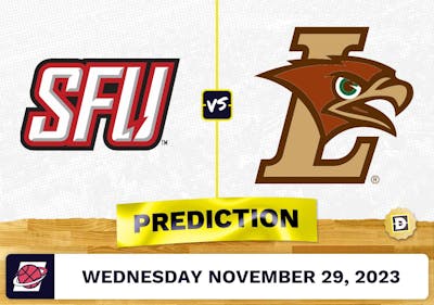 St. Francis (PA) St. Francis (PA) vs. Lehigh Lehigh Basketball Prediction - November 29, 2023