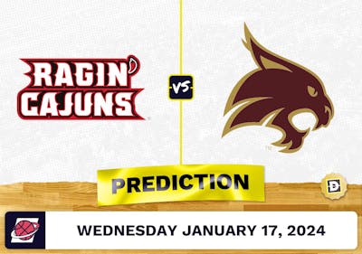 Louisiana-Lafayette vs. Texas State Prediction, Odds, College Basketball Picks [1/17/2024]