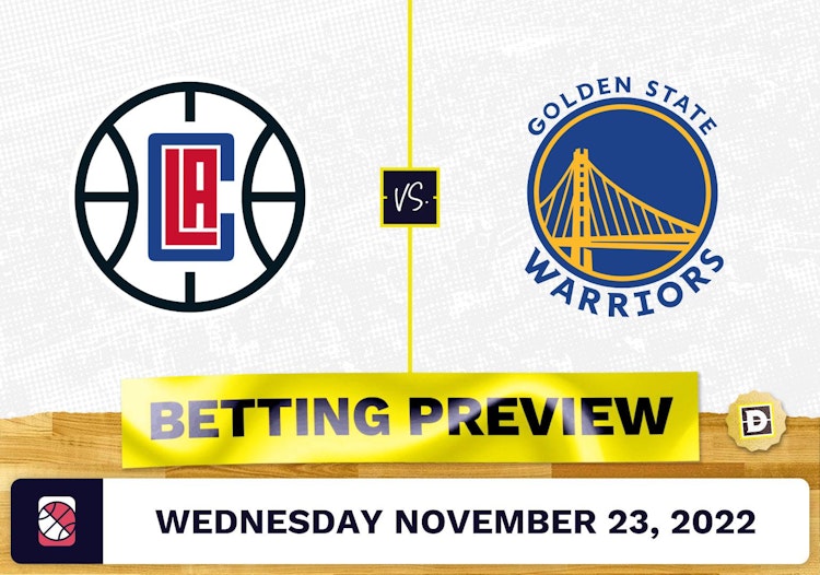 Clippers vs. Warriors Prediction and Odds - Nov 23, 2022