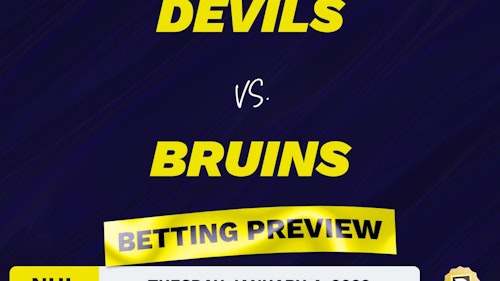 Devils vs. Bruins Predictions and Odds - Jan 4, 2022