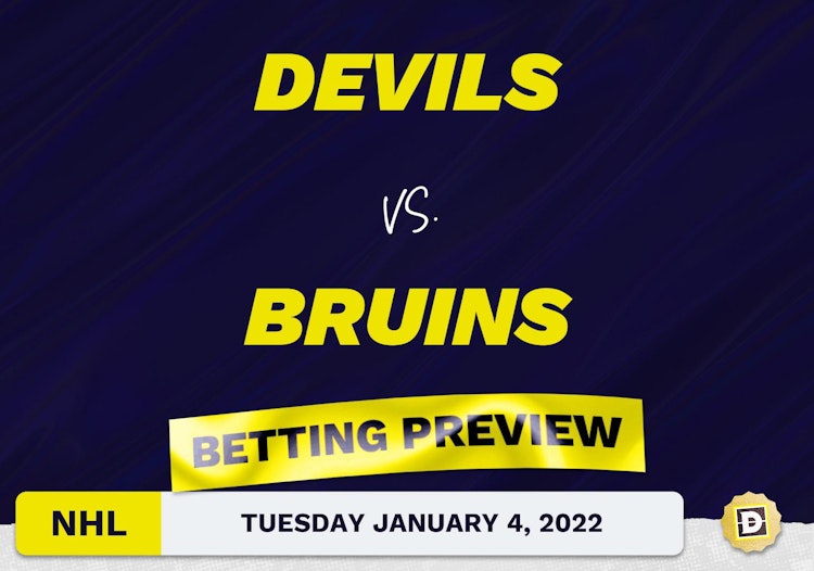 Devils vs. Bruins Predictions and Odds - Jan 4, 2022